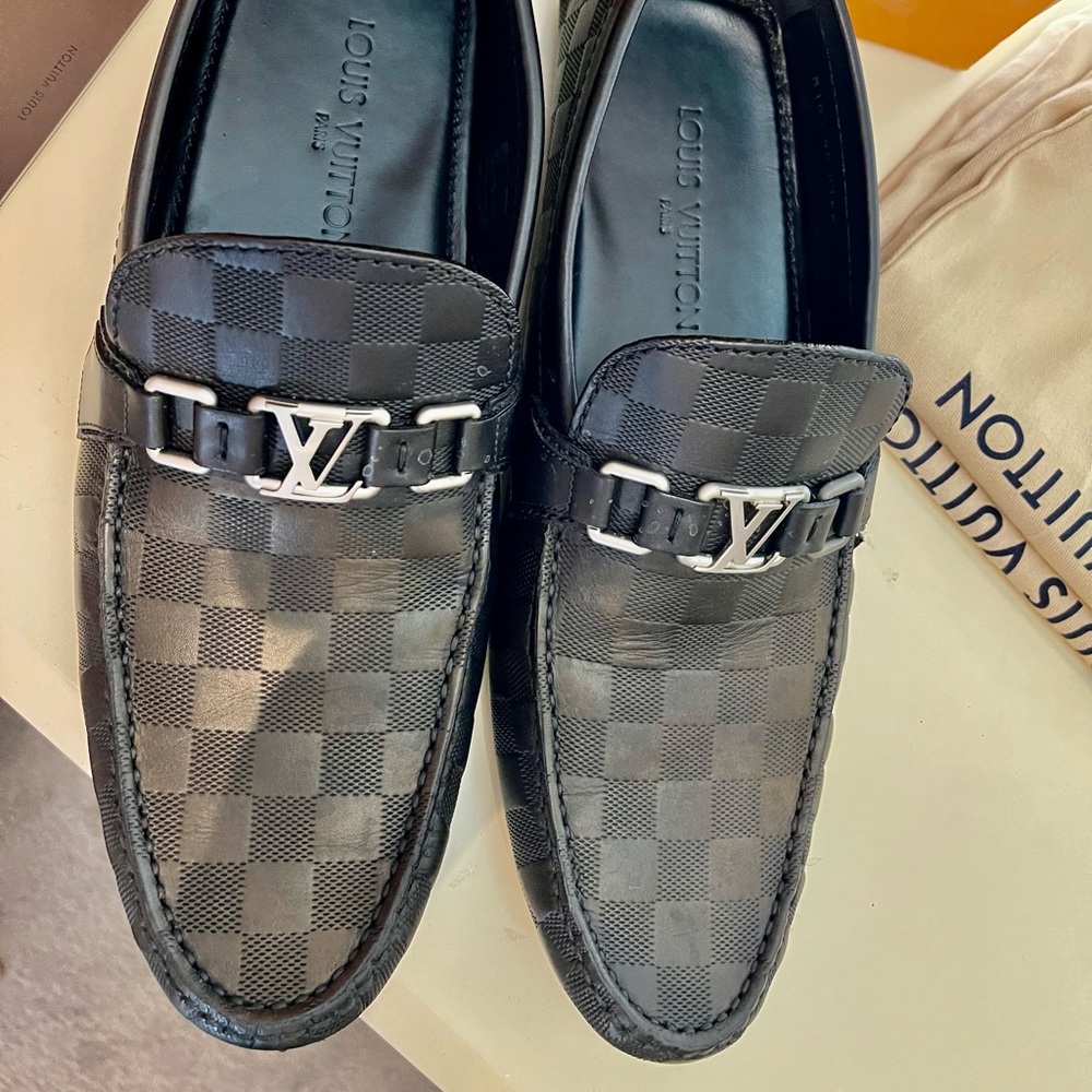 Louis Vuitton calf leather Hockenheim Moccasin.